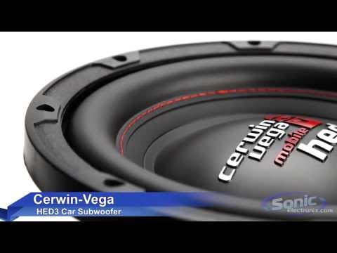 Cerwin-Vega HED3124-video