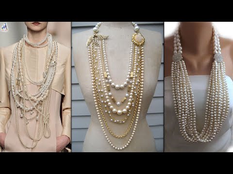 Trendy!!.. 11 Fancy Wear Necklace on Designer Outfits | Latest Fashion DIY