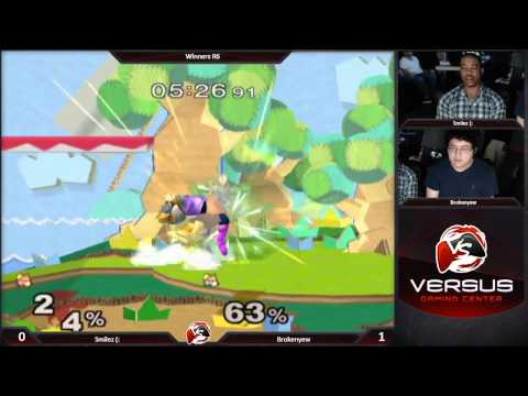 VS Weekly 2/26/15 - Smilez (= (Fox) vs Brokenyew (Fox/Falco) - Melee