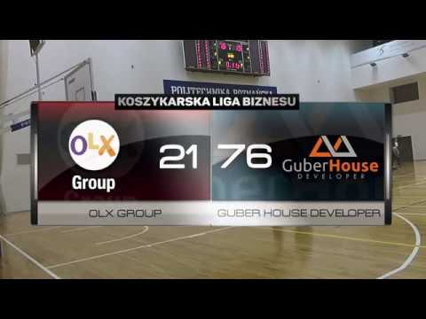 OLX Group vs Guber House Developer - VII kolejka - Poznań - Koszykarska Liga Biznesu