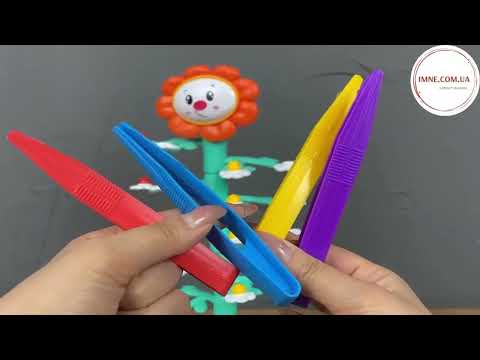 Настольная игра сортер балансир Танцующий подсолнух для ребёнка Игрушка вращается вставь шарики по местам звук - фото 1 - id-p2680225545