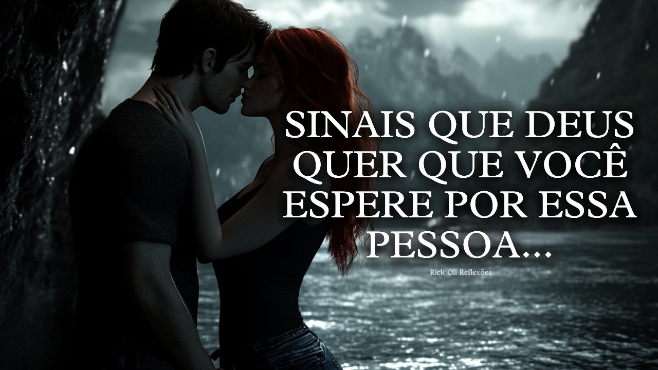 SINAIS QUE DEUS QUER QUE VOCÊ ESPERE POR ESSA PESSOA...