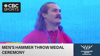 Ethan Katzberg and Rowan Hamilton receive Gold AND Bronze medals for men’s hammer throw