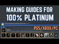 Making 100 Achievement Guides For PS5 XBOX PC Part 1