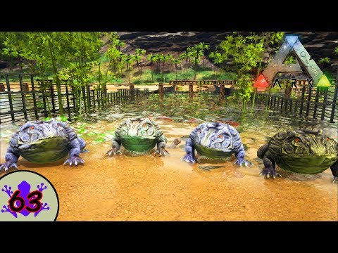 Ark: Shredder's Zoo - Beelzebufo Zoo Enclosure - Frog Watch In Ark! [63]