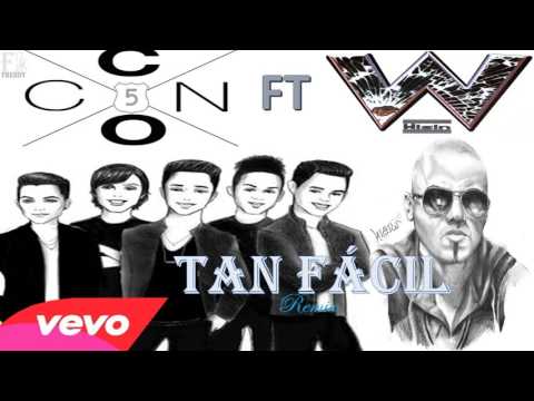 CNCO - Tan Fácil ft Wisin  (Remix Oficial)