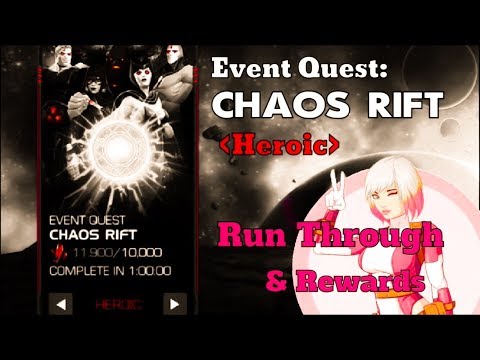 Chaos Rift Tier 3 (Heroic) : 1st Run Through + Rewards - MCOC