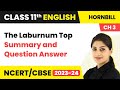 The Laburnum Top Class 11 Summary and Question Answer | English Hornbill Book Poem Explanation