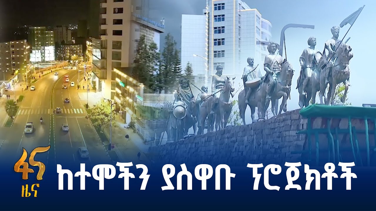 በአዲስ አበባ የተገነቡ ፕሮጀክቶች