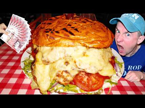 London Restaurant Pays £350 Cash If You Finish The Biggest Cheeseburger Challenge In Town!