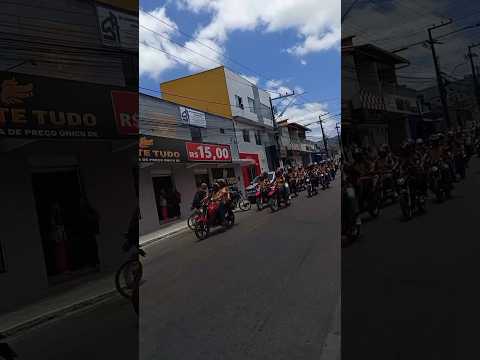 Passou por Guaraciaba do Norte a 21* moto romaria de São Francisco vindo de Tianguá.