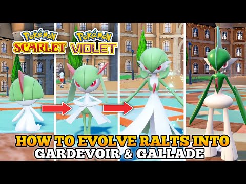 How To Evolve Ralts Into Gardevoir And Gallade In Pokemon Scarlet and Violet