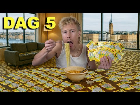 LEVER PÅ BARA TRISSLOTTER 1 VECKA