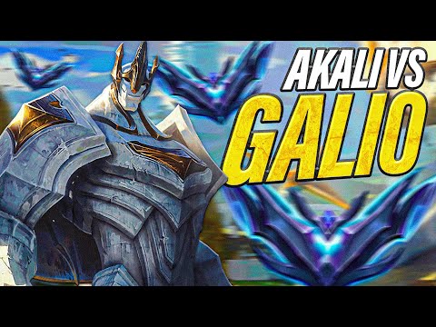 Subí a DIAMANTE jugando AKALI contra GALIO ¿Línea difícil?