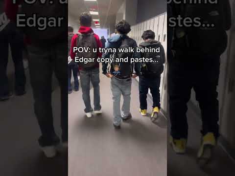 trying to walk behind them is impossible #shortvideo #foryou #edgar