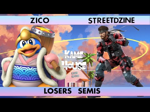 4o4 Kame House MIDLEVEL SLUMS 8 - GUMP2| Z I C O (King Dedede) vs StreetDzine (Snake) - Losers Semi
