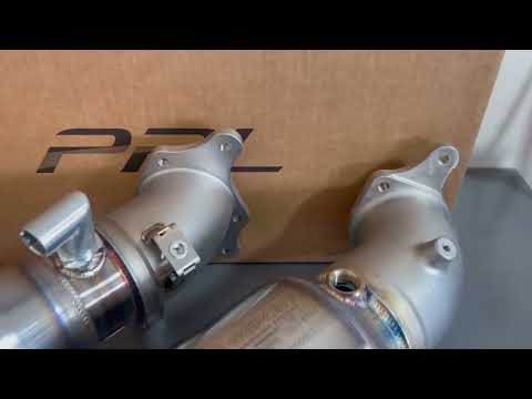 Battle of the downpipes Fk8 Type R PRL vs. RV6 What are the differences?