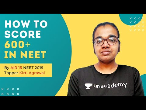 How to score 600+ in NEET | Master Class by Kirti Agrawal NEET Topper AIR 15