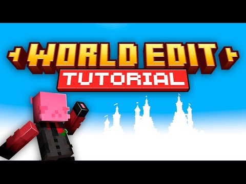 How To Use World edit |  minecraft TUTORIAL