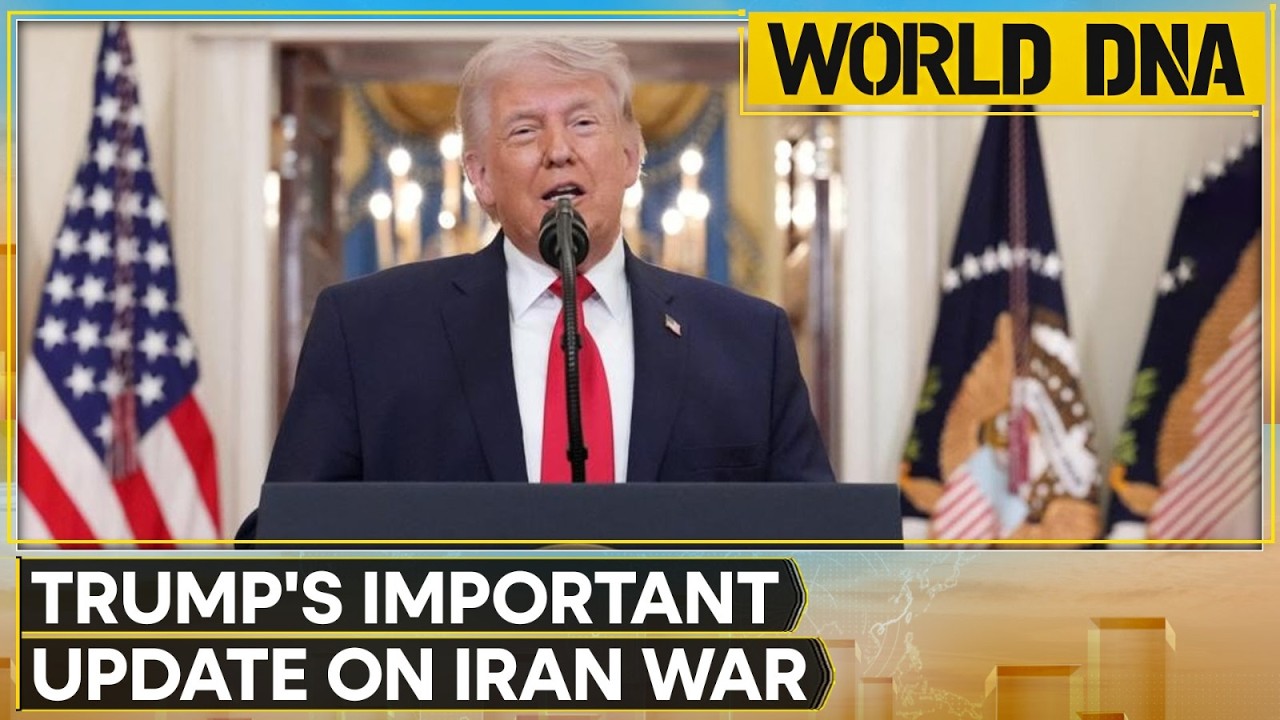 US-Iran War: Donald Trump Delivers White House Address About Iran War | World DNA