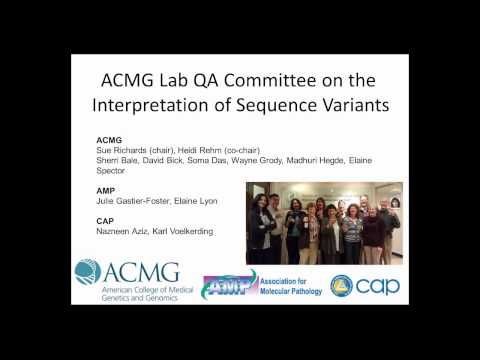 Supporting Genomics in the Practice of Medicine by Heidi Rehm, PhD, FACMG