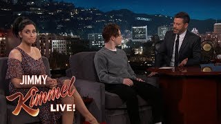 Sarah Silverman Surprises Jimmy Kimmel with Unhappy Guest