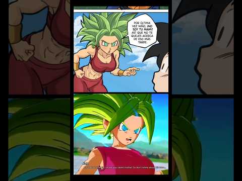 Goten le dice Mami a Kefla?! 😏 #dragonball #humor #fypシ゚