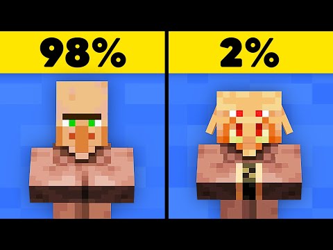 30 GEHEIME MINECRAFT Fakten über DORFBEWOHNER!