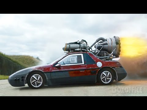 Can this car go faster than a ROCKET? (that cameo 😂) | Fast & Furious 9 | CLIP