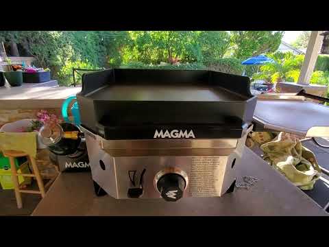 Magma Crossover Firebox/Stove with Griddle Top. Temperature Test
