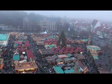 Riesenrad "Europa Rad" Schieck Erfurt Weihnachtsmarkt 2025 Onride