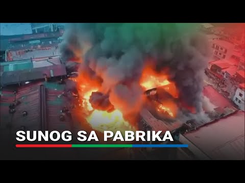 Pabrika at bodega ng juice drink, nasunog sa Caloocan City | ABS-CBN News