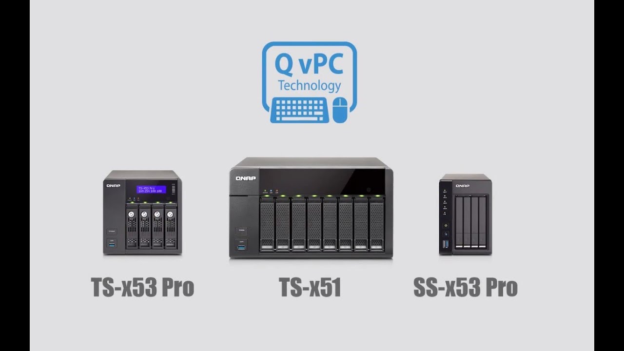 Use your NAS as a PC with QvPC Technology