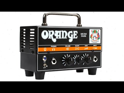 Orange Micro Dark 20-Watt Guitar Amp Head 2015 - Present - Black image 12
