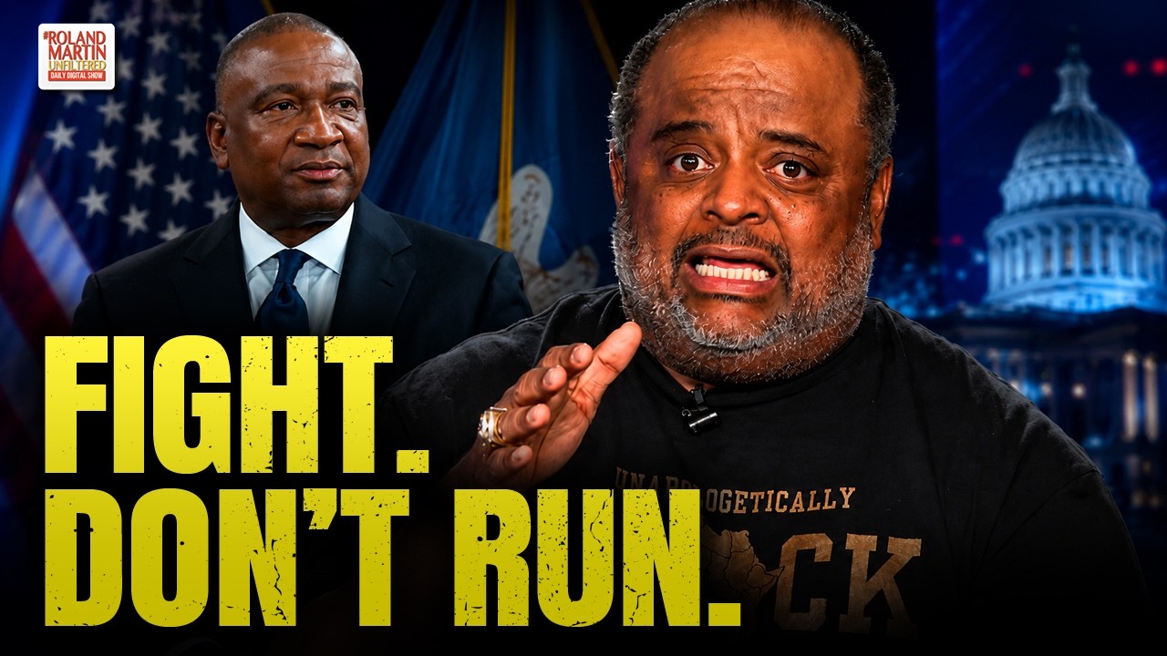 Black Congressman Walks Away After GOP Redraw. Roland Says Fight, Don't Run.