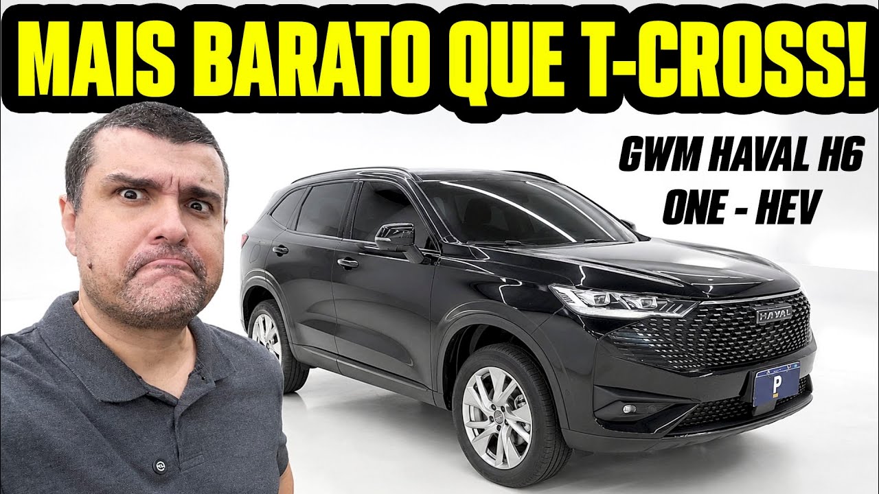 BR ENLOUQUECEU DE VEZ? SUV HÍBRIDO CHINÊS que MOEU COROLLA.CROSS! GWM HAVAL H6 HEV! (Avaliação)