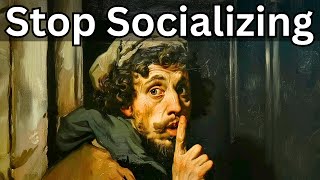 Why Socializing Slowly Destroys Your Mind – Schopenhauer