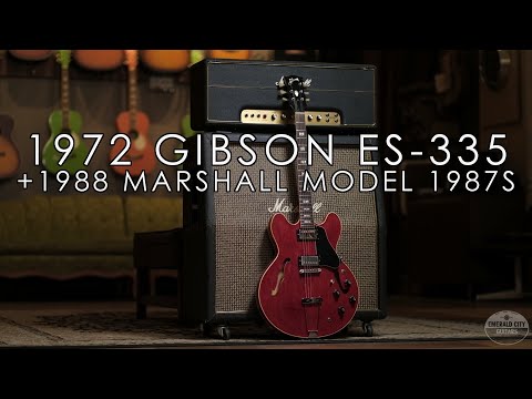 "Pick of the Day" - 1972 Gibson ES-335 and 1988 Marshal Model 1987S