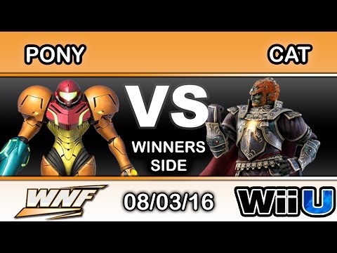 WNF 3.1 - Pony (Samus) Vs. Cat (Ganondorf) Winners Side - Smash Wii U