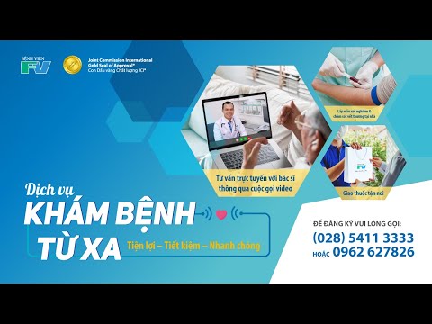 Dịch vụ khám bệnh từ xa Bệnh viện FV – Theo dõi bệnh lý an toàn, thuận tiện