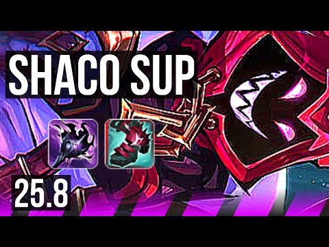 SHACO & Miss Fortune vs BARD & Jhin (SUP) | KR Diamond | 25.8