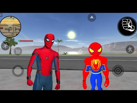 Süper Kahraman Çöp Adam - Amazing-Spider StickMan Rope Hero 2 New Update #6 - Android Gameplay