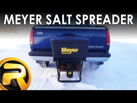 How To Install the Meyer Salt Spreader - Through Google Glass