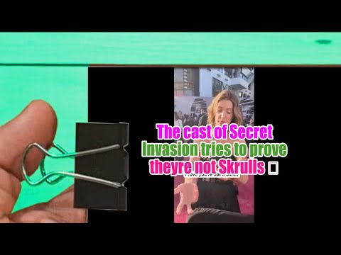 The cast of Secret Invasion tries to prove they're not Skrulls 👀