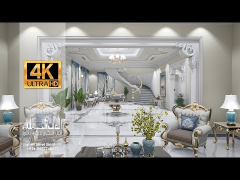 فيلا كلاسيك فخمة -  interior design for amazing villa designed by engineer ahmed almudhaffer/uae