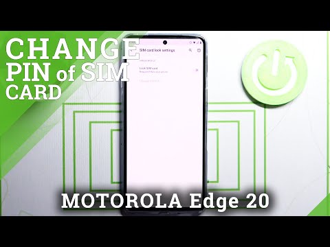 How to Remove SIM PIN from MOTOROLA Edge 20 – Erase SIM Card Protection
