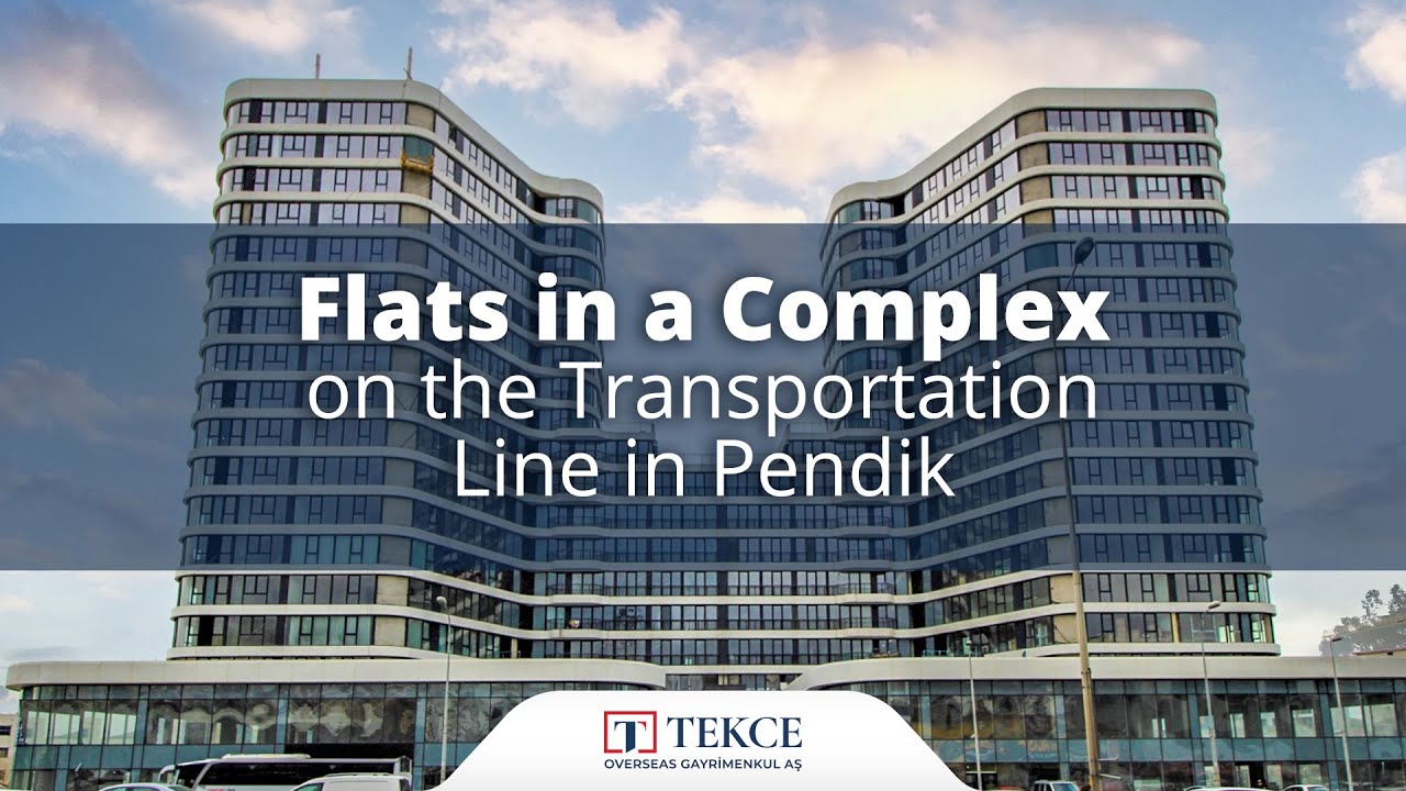 Flats in a Complex on the Transportation Line in Pendik