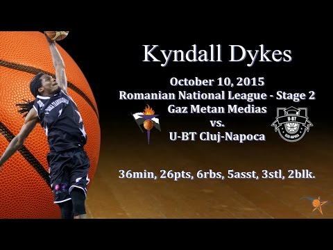 Kyndall Dykes vs. Gaz Metan Medias - Oct 10, 2015