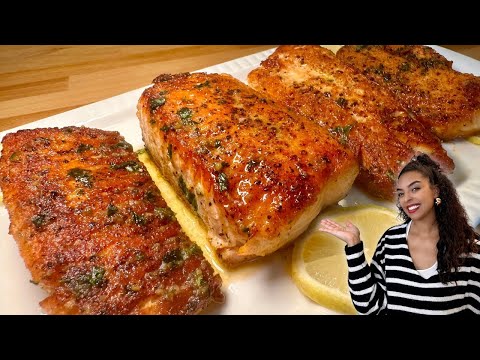 Easy Pan Seared Salmon Recipe | 15 Minute Dinner