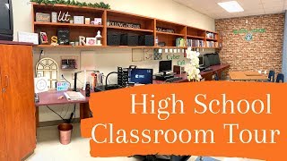 HIGH SCHOOL CLASSROOM TOUR 2019-20 // Starbucks Themed Classroom